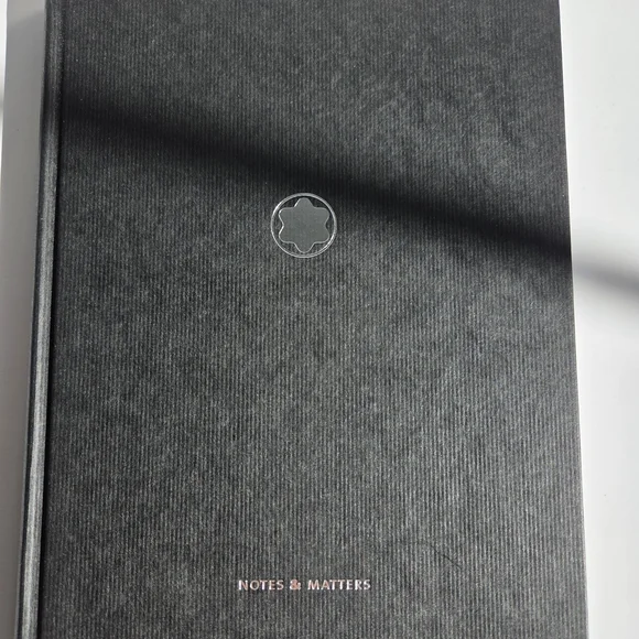 Montblanc Black Notes & Matters Notebook - Picture 1 of 4